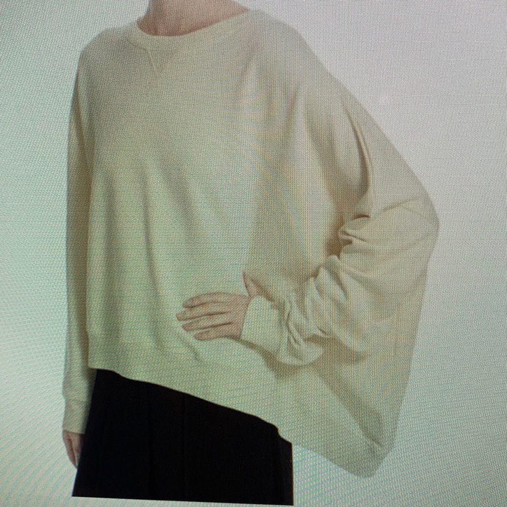 MM6 MAISON MARGIELA Asymmetrical Drape Sweatshirt